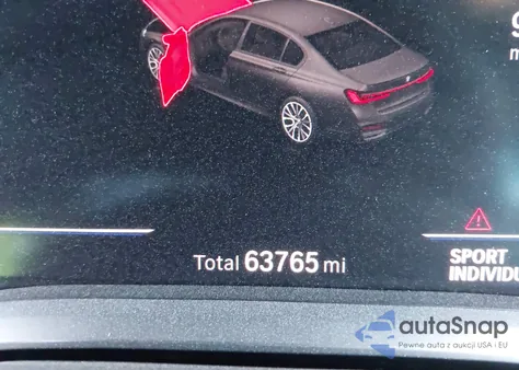 2020 BMW 750I xDrive from USA, damaged, VIN WBA7U2C08LCD59593